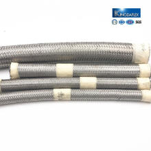 hochwertige flexible edelstahlgeflecht PTFE material rohr / schlauch